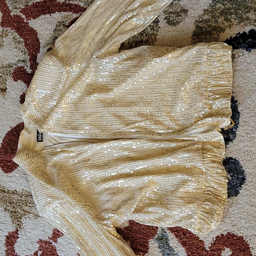 Sequence dress jacket.